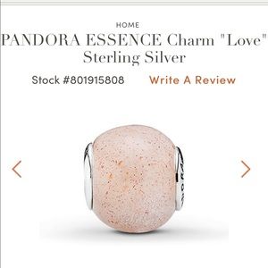 Pandora Love Essence Charm